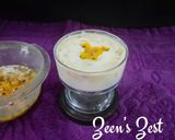 A picture of step 4 of Passion Fruit Shrikhand.