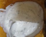 A picture of step 2 of Papri Chaat.