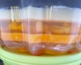 Foto langkah ke 3 dari resep Puding Kaca Mangga.