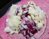 Foto del paso 1 de la receta: Bondiola Desmechada con Boniatos, Batata y Papines