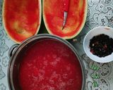 Hình bước làm 1 của món 🥂🍉 Thạch dưa hấu - Thạch hoa quả🍉 🥂