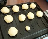 Foto langkah ke 5 dari resep Roti Daging Asap Keju lembut/Bacon Cheese Bun favorit papa .