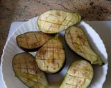 Foto del paso 1 de la receta Berenjenas rellenas con piñones