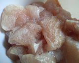 A picture of step 1 of Fish paturi(maacher paturi).