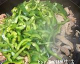 青椒炒肉絲的食譜步驟2照片