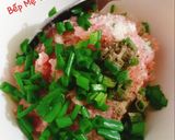 Hình bước làm 2 của món Trứng chiên thịt rau củ