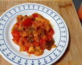 Foto del paso 8 de la receta: 🐟Bacalao con gambas 🦐en salsa de azafrán 🌺