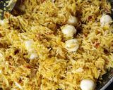 शाही मोती पुलाव (shahi moti pulav recipe in marathi) रेसिपी स्टेप 5 फोटो 