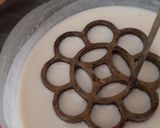 A picture of step 5 of Beehive Cookies (Rose Cookies).