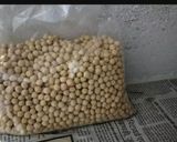 A picture of step 1 of मटर चाट.