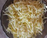 Tejszínes-sajtos rakott krumpli virslivel recept fázis 9 fotója