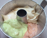 Foto langkah ke 6 dari resep Chiffon Cake 3 Rasa ( Vanilla Choco Pandan menul2+Step by step.