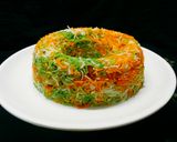 A picture of step 24 of Tiranga pulao.