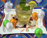 A picture of step 5 of Green Tea and lemon.