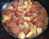 Foto langkah ke 4 dari resep Semur Galantin dan Kentang.