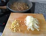 Foto del paso 4 de la receta: Espaguetis con albóndigas de lentejas y champiñones