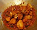 Gambar langkah 6 resipi Ayam Masak Bali.