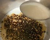 A picture of step 2 of Coffee flavored Milk.