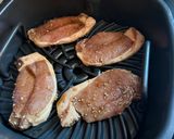 A picture of step 5 of Boneless Grilled Pork Chops.