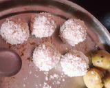 A picture of step 6 of Makhmali Balls.