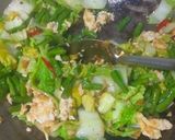 Foto langkah ke 6 dari resep Tumis Sawi Putih Buncis.