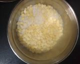 A picture of step 1 of Plain Khichdi with Buttermilk.