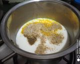 A picture of step 2 of Golden power milk.