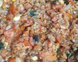 A picture of step 3 of Panch misali dal.