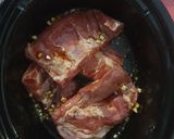 A picture of step 4 of Honey Pork Ribs in Slow Cooker.