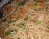 A picture of step 5 of Simple Spaghetti Jollof.