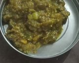 बैंगन का भरता(baingun ka bharta recipe in hindi) रेसिपी चरण 3 फोटो