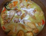Foto langkah ke 4 dari resep Opor Tahu Telur Puyuh.