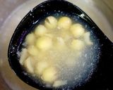 Hình bước làm 1 của món Chè cốm, hạt sen, cốt dừa