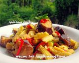 Foto langkah ke 6 dari resep Putren, Terong goreng, tumis saus tiram.