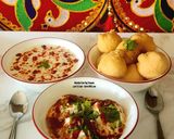 A picture of step 5 of Dahi Vada Chaat - Dahi Bhalla Chaat - Indian Street Food.