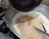 A picture of step 8 of होटल स्टाइल पकौड़ी वाली कढ़ी(hotal style pakode wali kadhi recip.