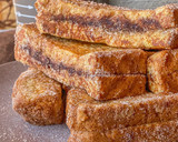 Foto del paso 3 de la receta: Tostadas francesas de canela y Nutella saludables