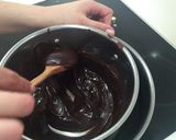 Foto del paso 13 de la receta Tarta de tortitas americanas y chocolate
