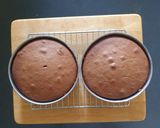 A picture of step 4 of Chocolate Banana Sandwich Cake.