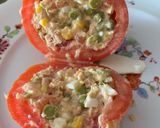 Foto del paso 3 de la receta: Tomates rellenos de atún