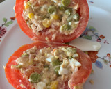 Foto del paso 3 de la receta: Tomates rellenos de atún