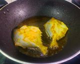 A picture of step 1 of Small Pomfret Fish Masala.