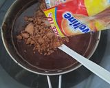 Foto langkah ke 3 dari resep 23. Saus Coklat Koko Krunch ala mama Gino.