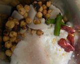 A picture of step 2 of Roasted Chickpea and Dried Coconut Chutney.