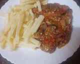 Foto del paso 10 de la receta: Mi versión de fricandó de ternera con setas al ajillo y papas fritas