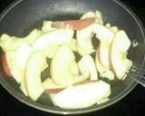 Foto del paso 1 de la receta: Manzana frita al té verde y sirope de agave