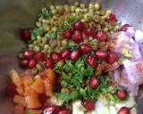 Papad chat recipe step 2 photo