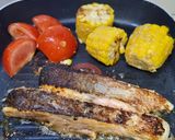 รูปขั้นตอนการทำที่ 1 ของ สเต็กแซลมอนย่างเนยมิโสะ low carb
