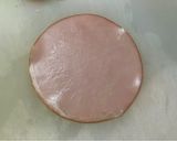A picture of step 1 of Ham flower (Decoration idea for your lunchbox).