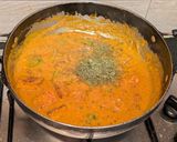 A picture of step 11 of Niramish Paneer (Paneer without onion and garlic).